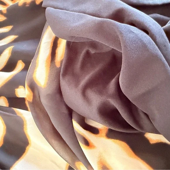 ROBERTO CAVALLI TARGET AUSTRALIA BROWN ANIMAL PRINT MAXI DRESS RESORT-WEAR NWT - Picture 15 of 15